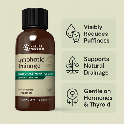 Lymphatic Drainage with Liquid Herbal Extracts