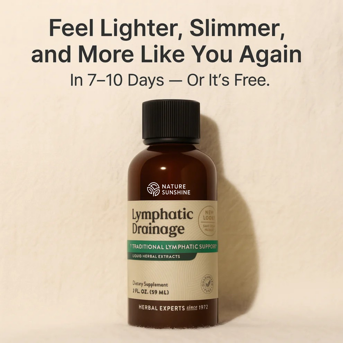 Lymphatic Drainage with Liquid Herbal Extracts